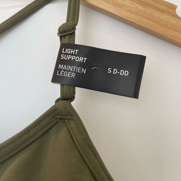 Adidas Training Sports Bra in Green Size S - D-DD - Picture 3 of 4